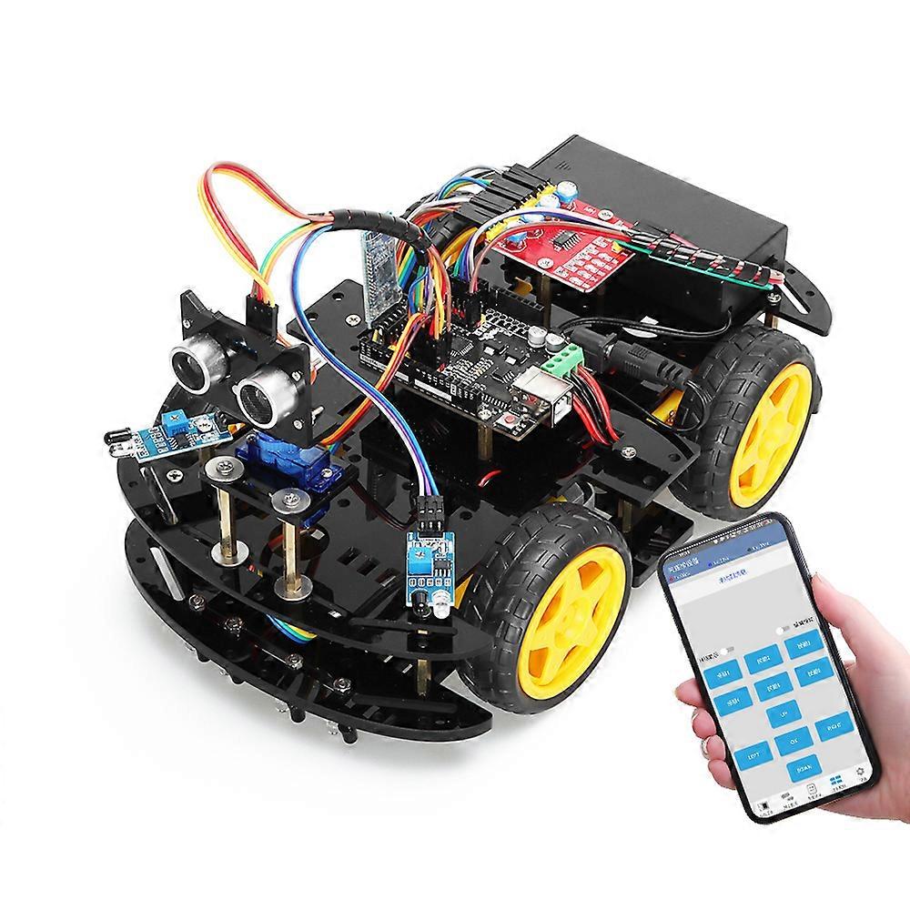 Smart Robot Starter Kit for Arduino Programming Project Complete STEM Engineering Projects Educational Kits +Instructions
