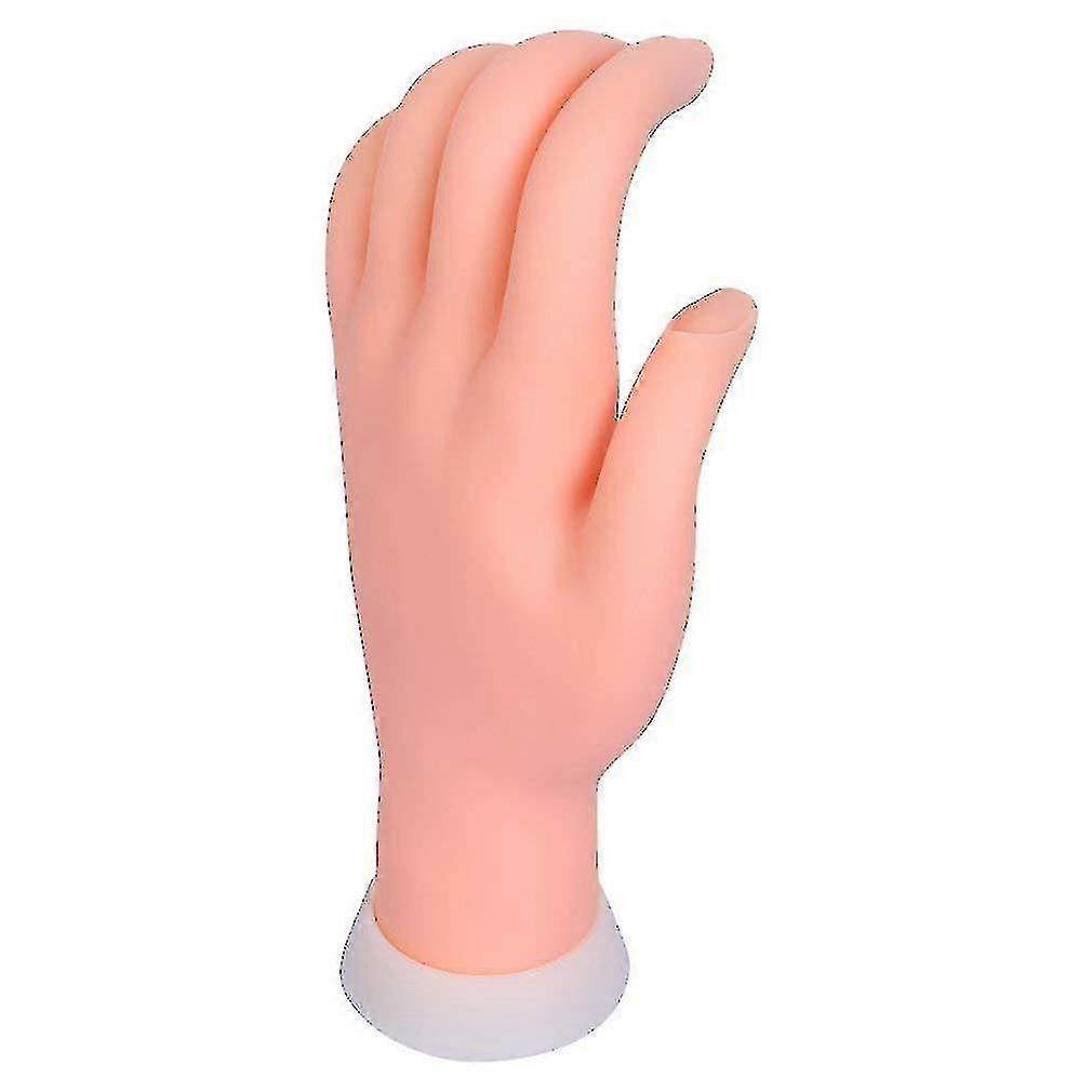 Nail Training Nail Practice Hand Movable Artificial Hand(left Hand) H