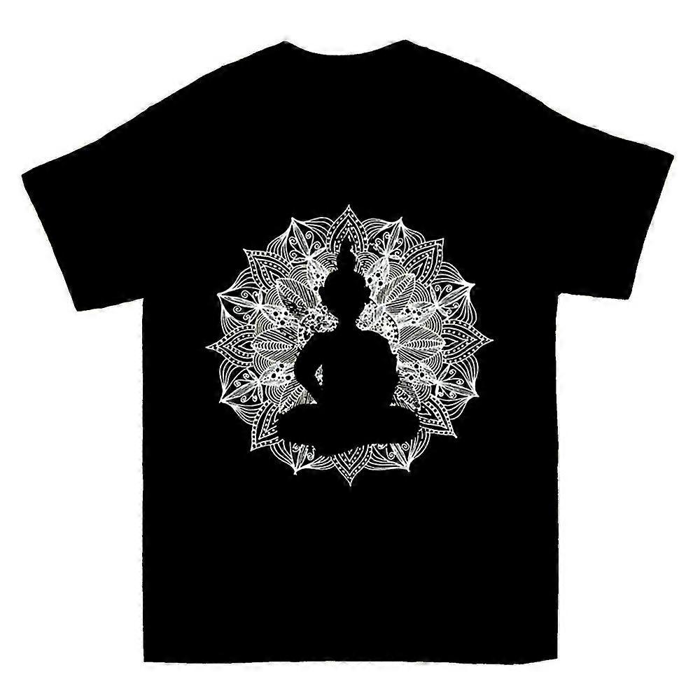 Mandala Circle Buddha Meditation Tričko