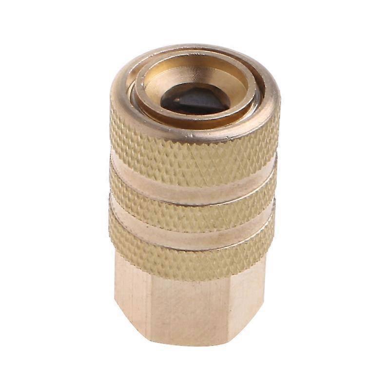 Hardware 1/4" NPT Coupler Female Copper thickened inflatable Joint Quick Connect