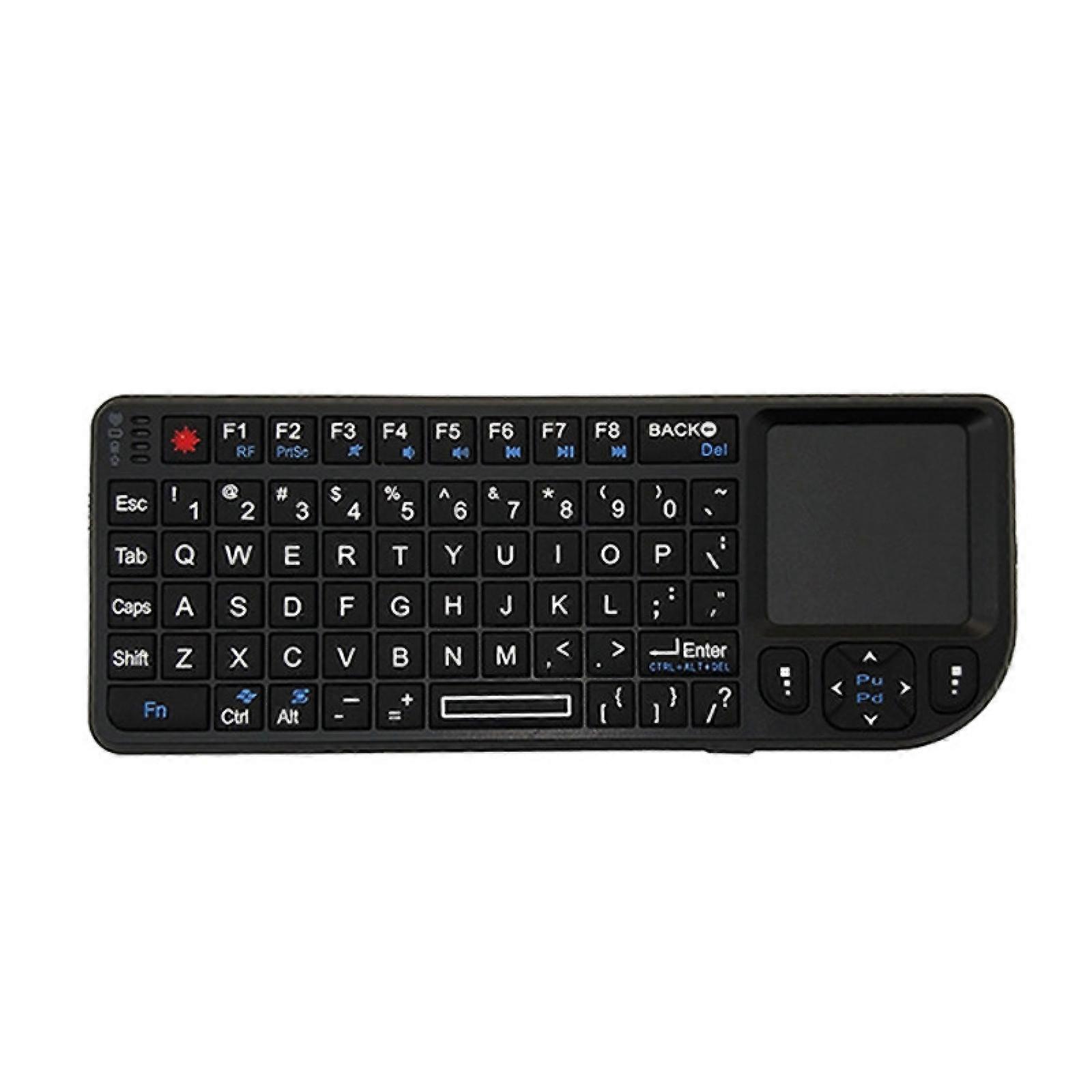 Mini Wireless Mouse And Keyboard With Laser Touchpad Keyboard