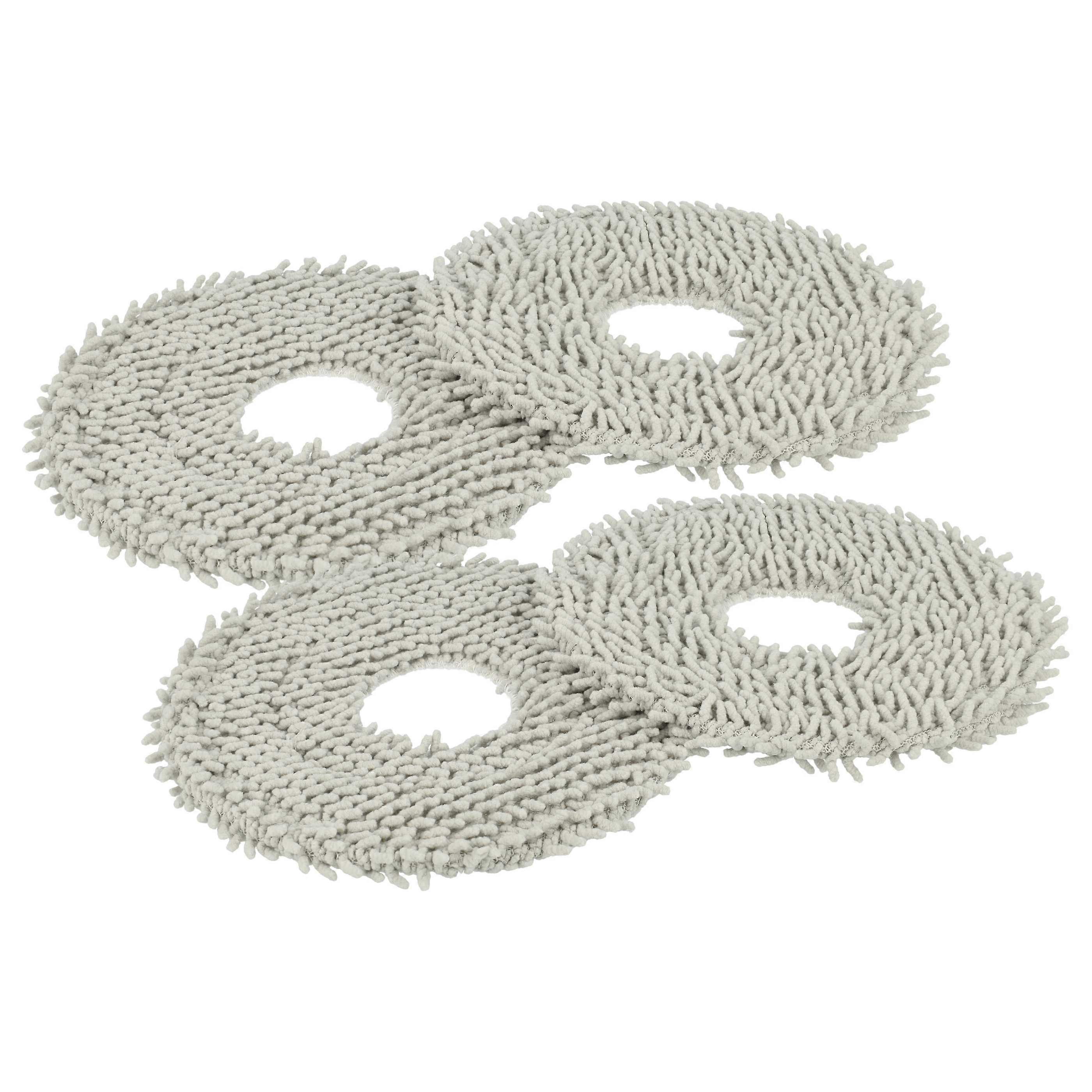 vhbw 4x Lavete pentru mop compatibile cu Dreame L20 Ultra Robot Mop, Robot de curățare - Lavete pentru mop, Lavete pentru mop - 4x Lavete pentru mop