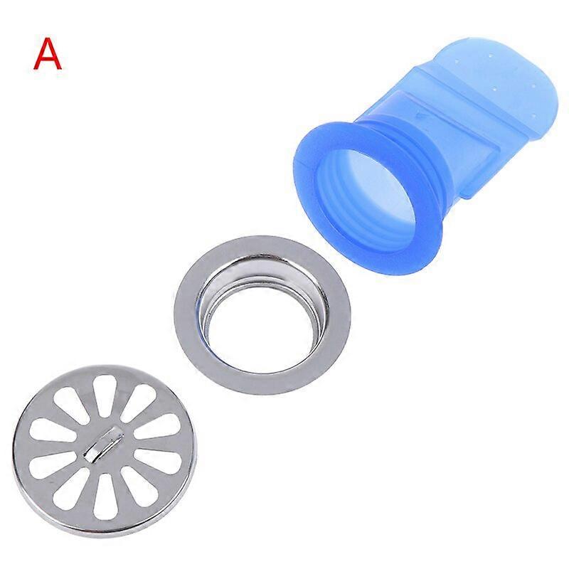 New Drain Valve Check Silicone Kitchen Strainer Bathroom Pipe Sewer Drainer Anti-odor Pest Floor Stainless Steel DrainCraft Pipe Cleaners