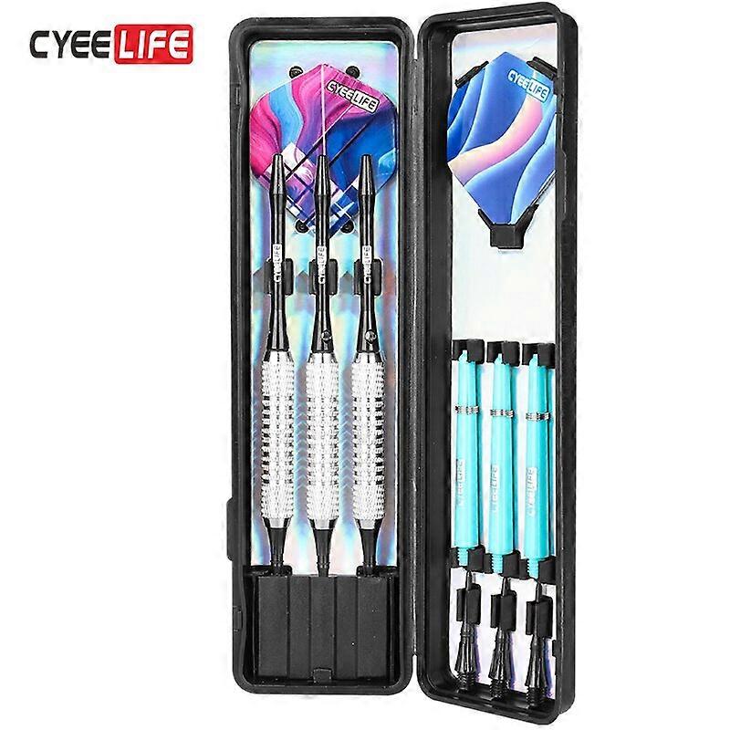 CyeeLife Professional Soft Tip Darts Set 14/16/18G For Plastic Electronic Dartboard Indoor Dartboard GameDart Backboards