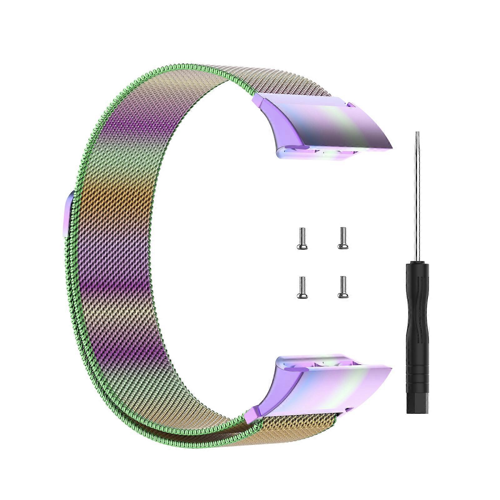 For Garmin Forerunner 35 / 30 Milanese Watchband