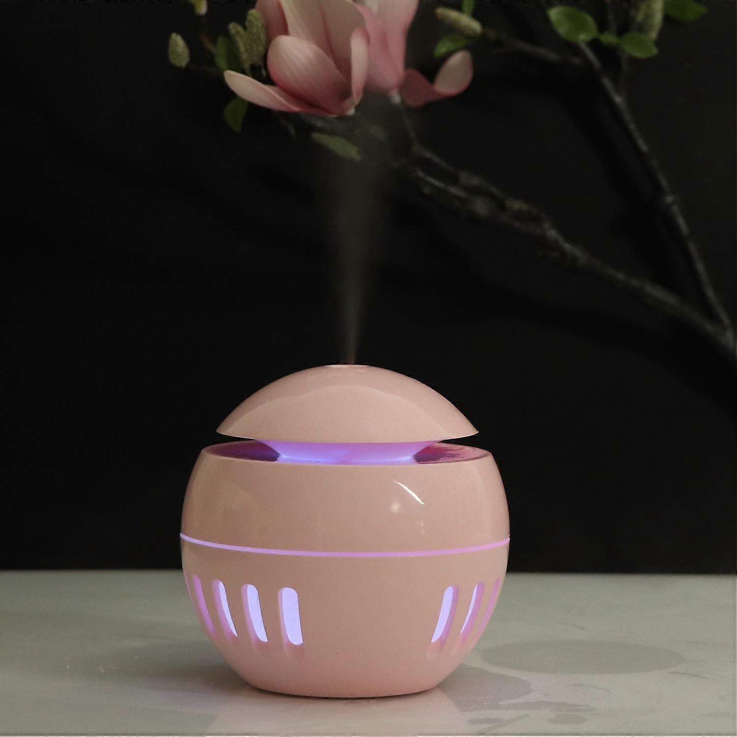 Rose UFO USB Humidifier New Hollow Aroma Diffuser Humidifier Home Office Small Appliances Mushroom Essential Oil Aroma Diffuser 100x98mm