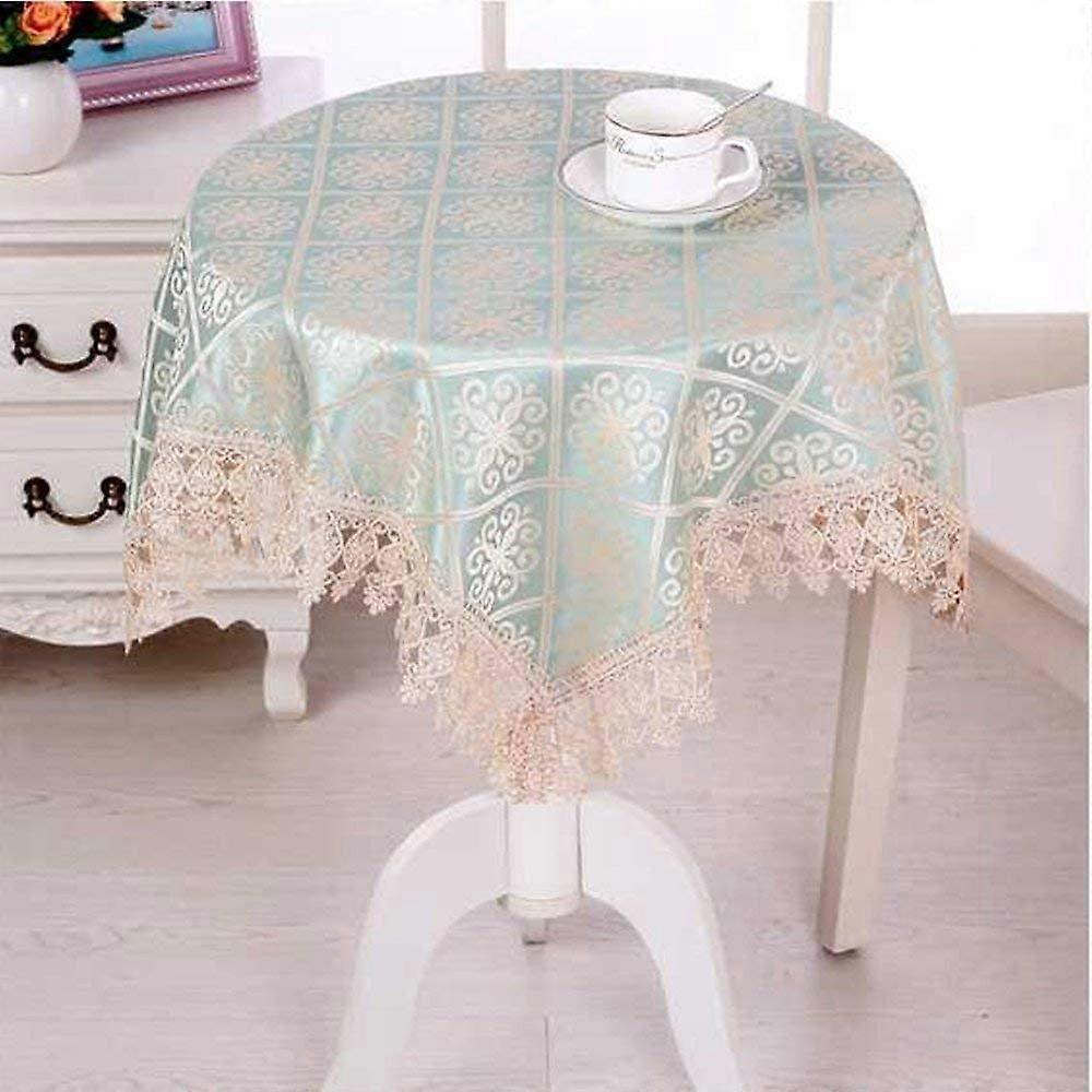 Table Cloth Garden Small Round Floral Lace Tablecloth Thick Rectangular