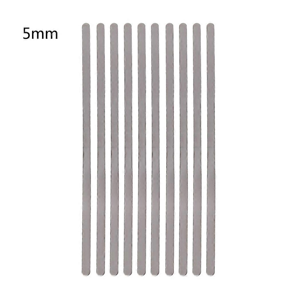 10Pcs Flat Blank Bending Stamping Customizing Bracelet Blanks Jewelry Making