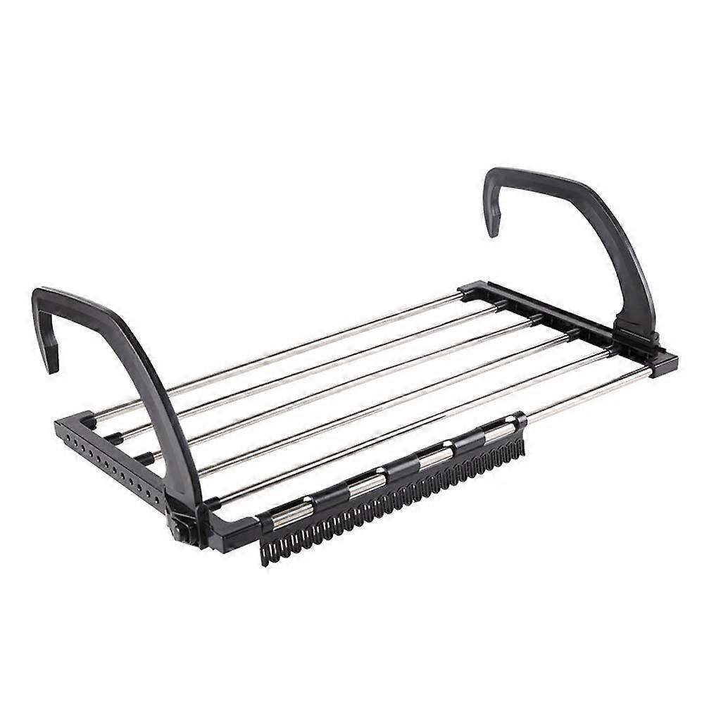 Multi-function Balcony Folding Shoes Towel Drying Rack Laundry Underwear Storage Holder