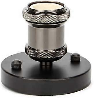 Edison Lamp Holder E27 Vintage Adapter Light Socket Retro Chandelier Cordless Ceramic Inside, 1 Pack, Black