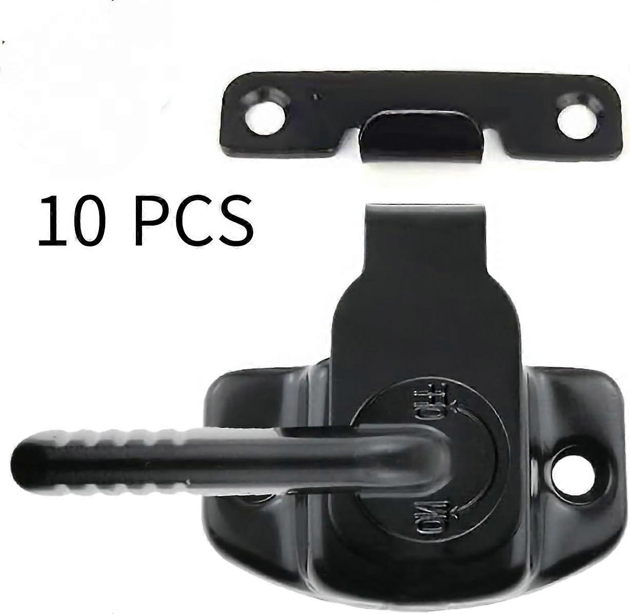 طقم مزلاج الباب 10 قطع ل Pit Boss Pro Series II 4 ، 1077 ، مدخنو السلسلة ومدخنو وقود الحبيبات العمودي - مجموعة قفل الباب ل Pitboss PBV4PS2/10739 Smo