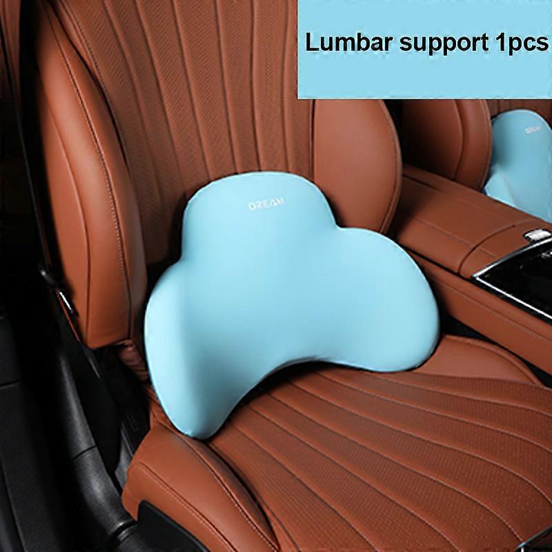 Car Headrest Lumbar Support Neck Pillow Support Universal Soft Neck Pillows Cushion Car Memory Foam Lumbar Pillow Back Support