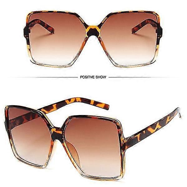 Large Square Sunglasses Ladiesbrown