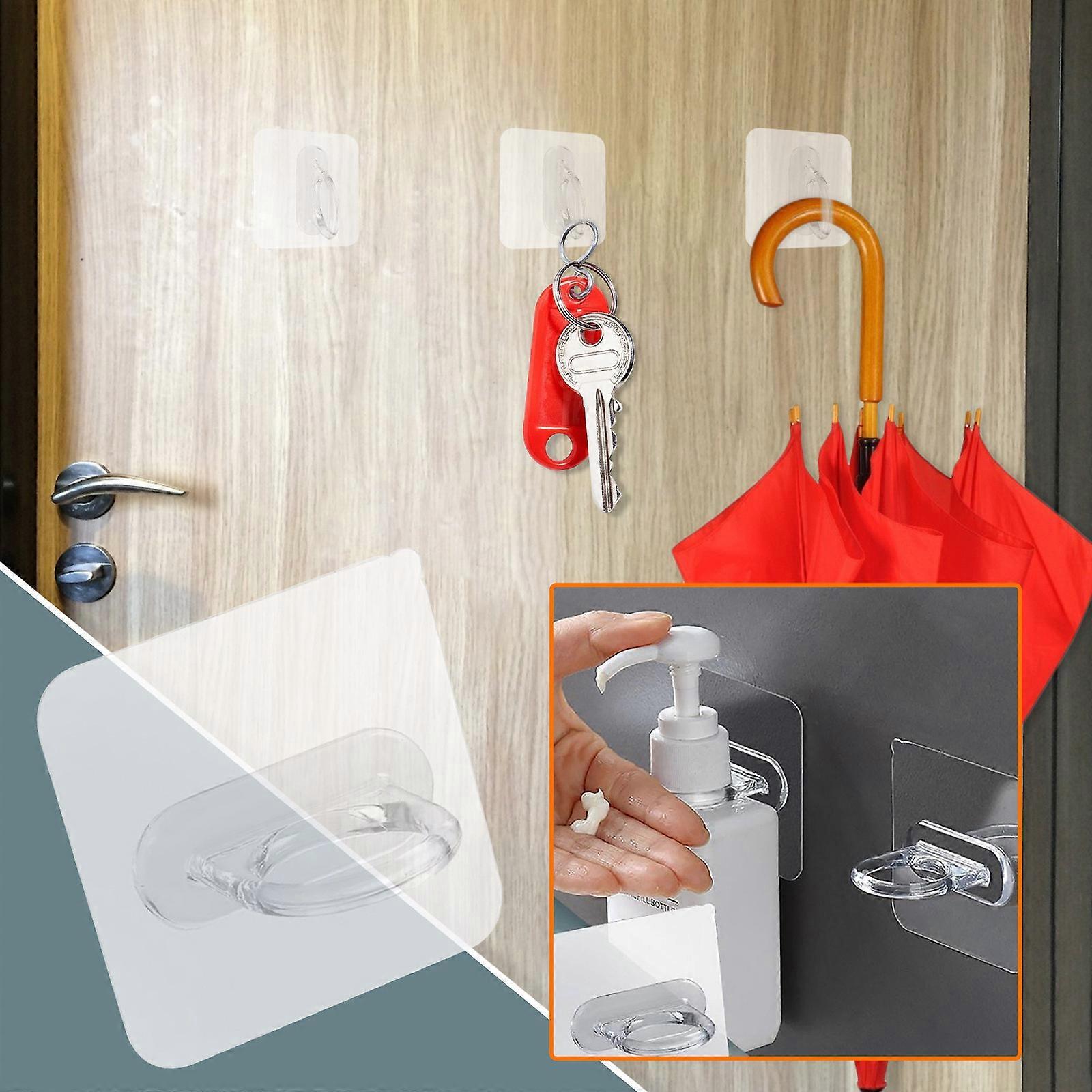 Pieces Of Multifunctional Round Hook Wall Hook Without Drilling Hole