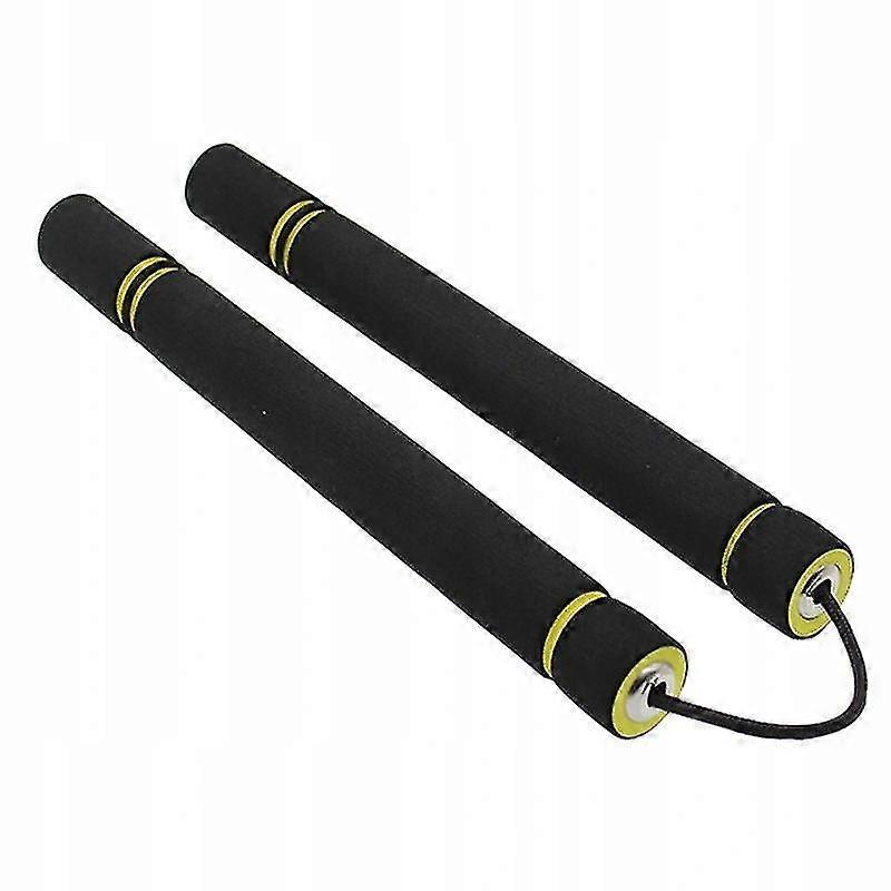 Espuma de cadena Nunchaku, Negro, 28cm