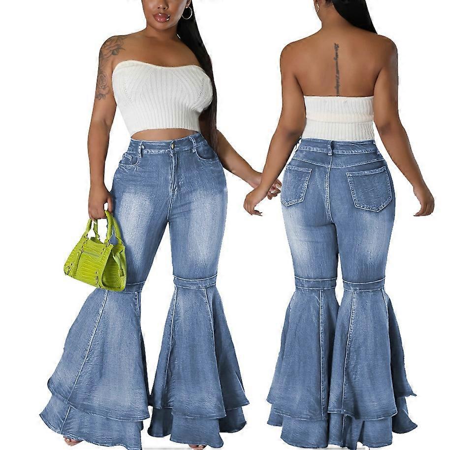 Women's Jeans Fashionable Flared Pants