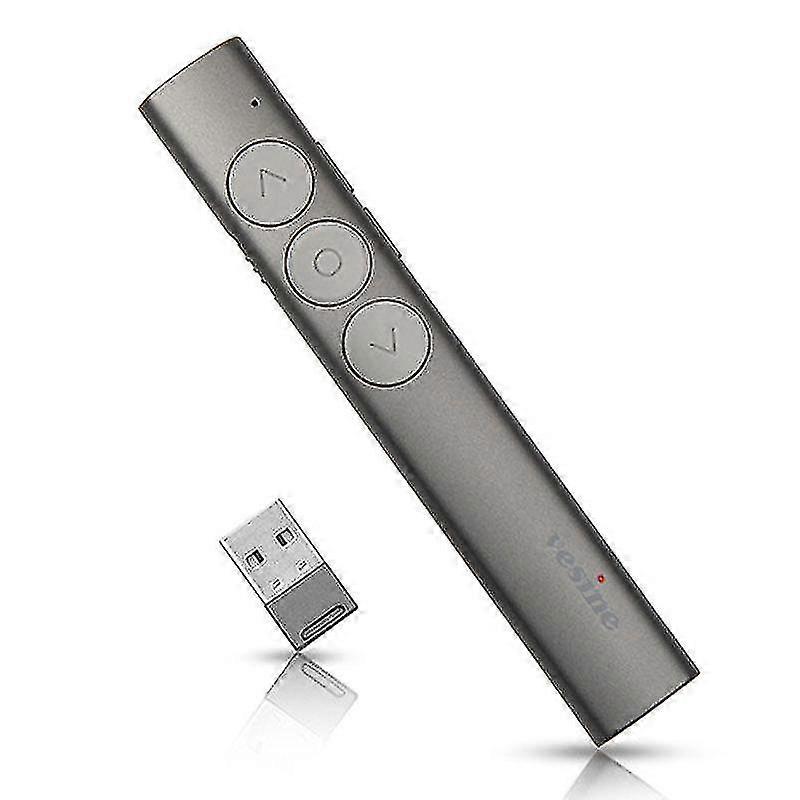 Rechargeable Wireless Presenter Red Laser Flip Pen Ppt Laser Page Pen Clicker Presentation