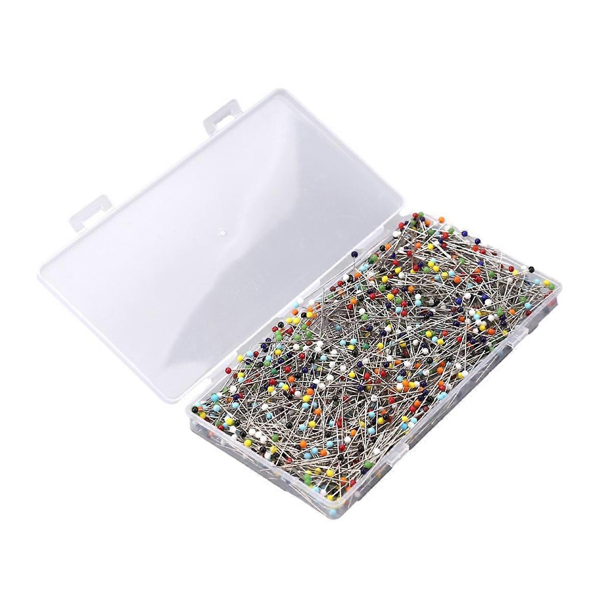 1000db varrócsap egyenes tű szövethez, steppelő csapok hosszú 1.5inch for , ékszer DIY dekoráció