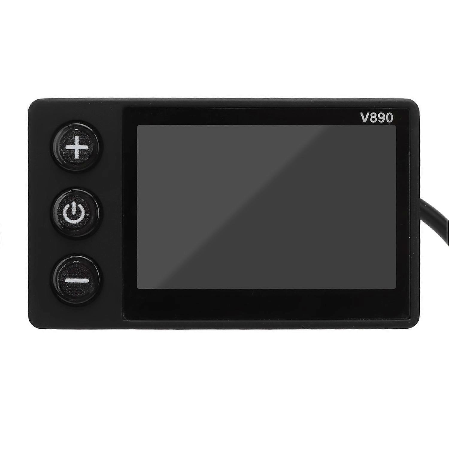 Electric Bike LCD Display 5P and 2P Universal Fit 24V 36V 48V 60V LCD Display Meter V890 Color Scree