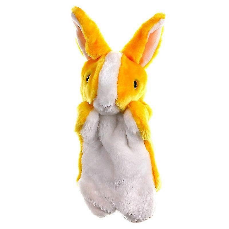 Bunny Hand Puppets 12 Soft Plush Stuffed Animal Rabbit Hand Puppet For Kids Perfect For Storytelling Teaching Preschool