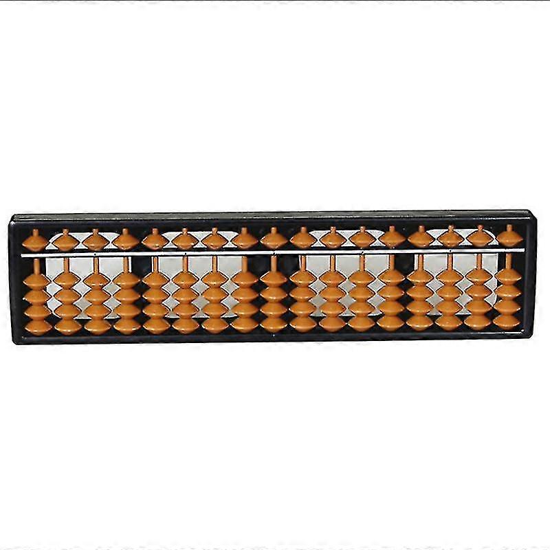1pc Kids 17 Digits Rods Standard Abacus Maths Calculating Tool Educational Toy