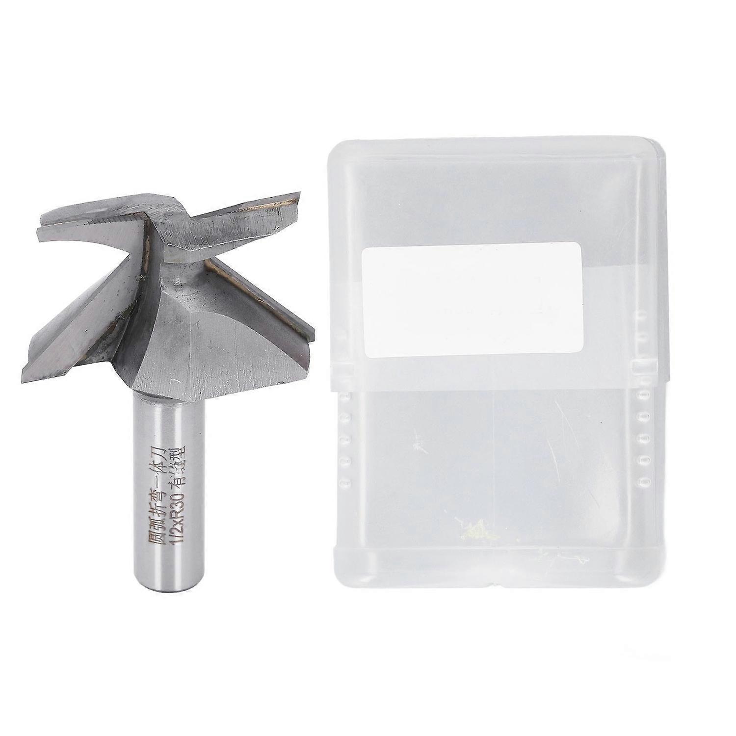 Arc Bending Router Bit Steel 1/2 Shank Woodworking Router Bit for Door Cabinet Making