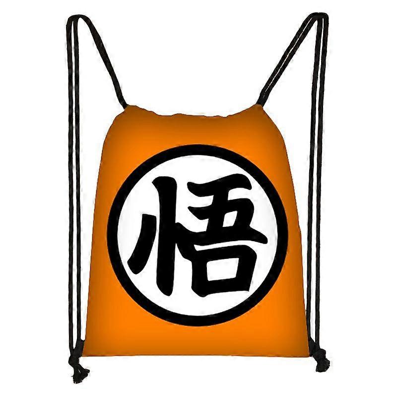 漫画ポケット学生ポータブルバックパック屋外収納バッグ旅行巾着バックパックスポーツバックパック巾着袋