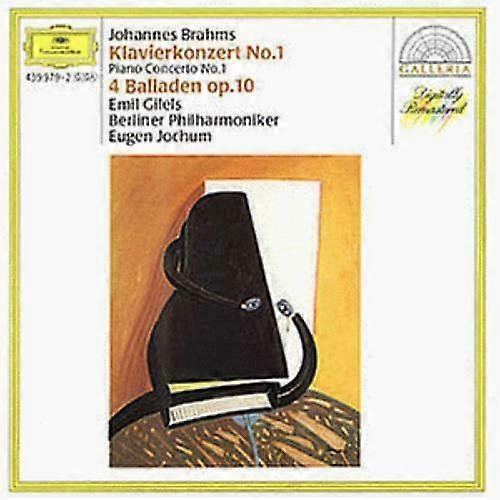 Brahms Johannes Brahms Piano Concerto No.1Ballades CD