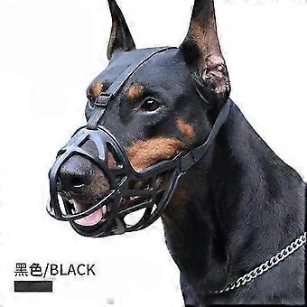 Big Dog Muzzle Mouth Cover Prevent Biting Screaming Eat Small Large Dog Masks Pet Bark Stopper Bar R