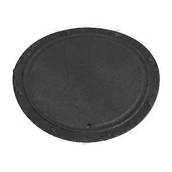 Soft Rubber Shower Brush Double Sided Painless Round Exfoliating Skin Massage Scrubber for Bathing Tool Black