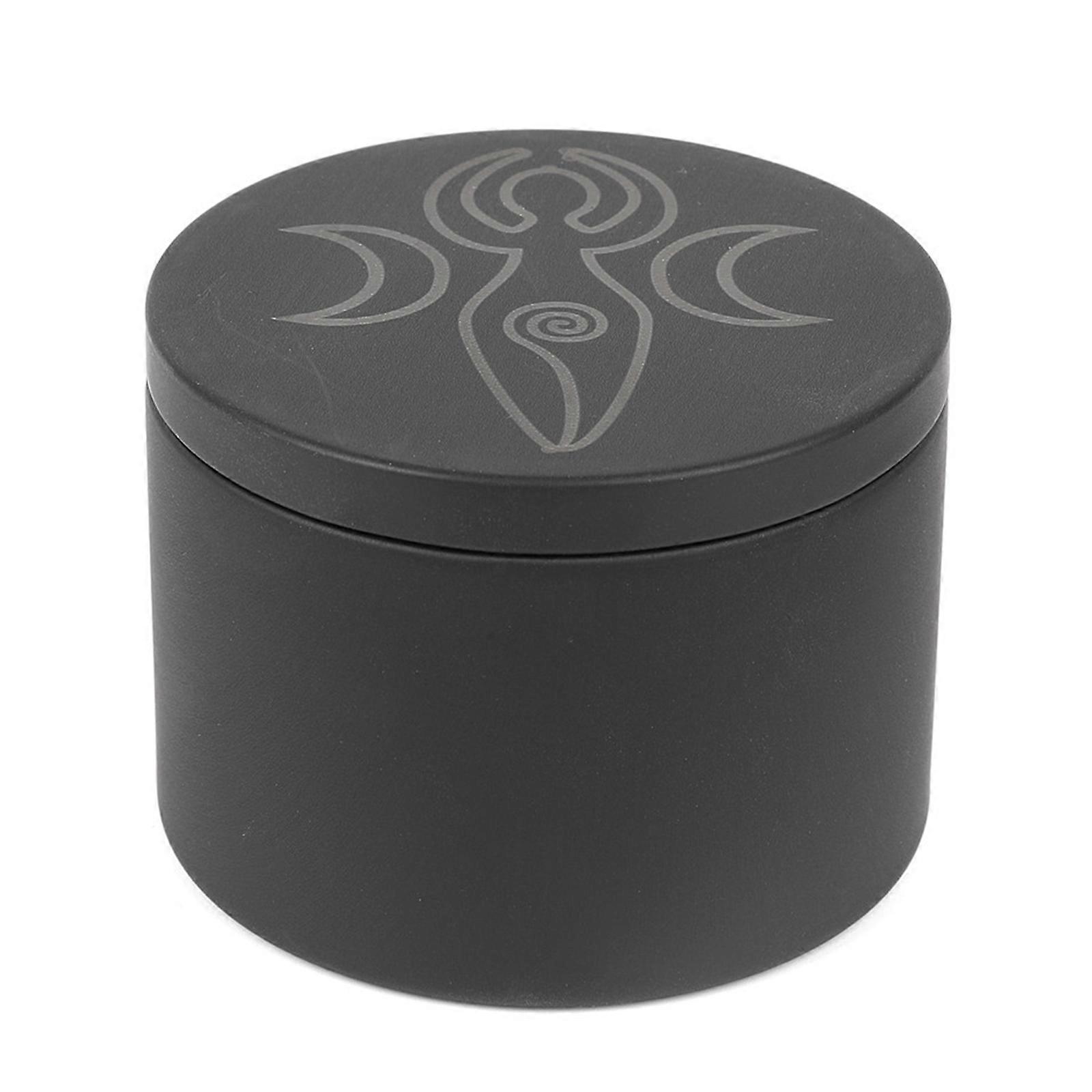Round Metal Storage Box with Lid Makeup Container for Case Coin Organizer for Candy Small Items Candle for Case Supplie