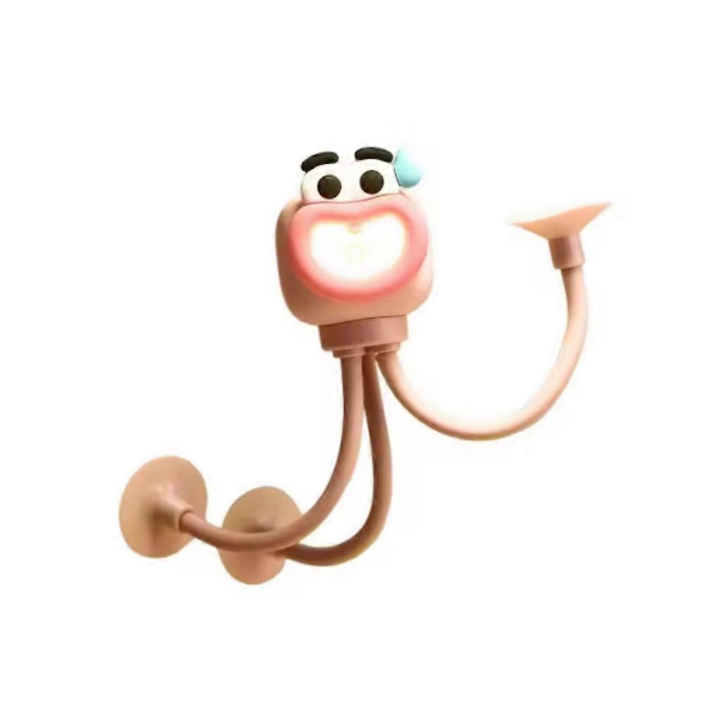 Changeable Shape Funny Sportsman Night Light with Suction Cup