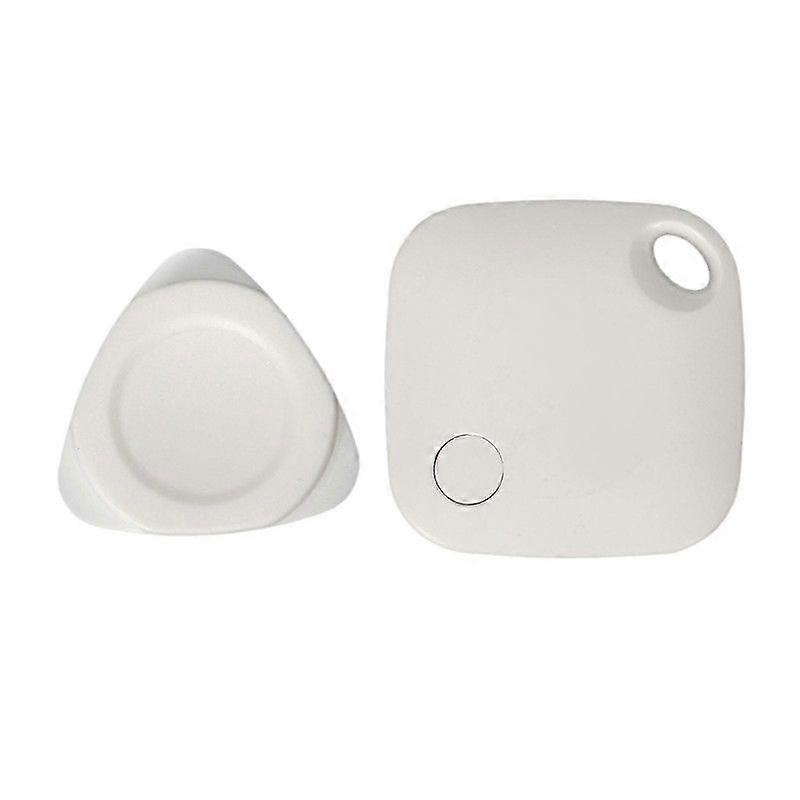 Locator Tag Precise Location Prevent Lost Phone App Control Key Item Finder for Pets Kids Seniors Wallet White