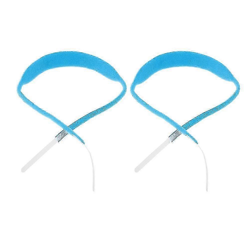 2pcs Professional Tracheostomy Holders Thickened Tracheostomy Straps Sponge Tracheostomy Fixators