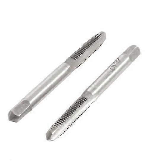 2 Pcs Square HSS M5 3 Hand Screw Thread Metric Plug Taps