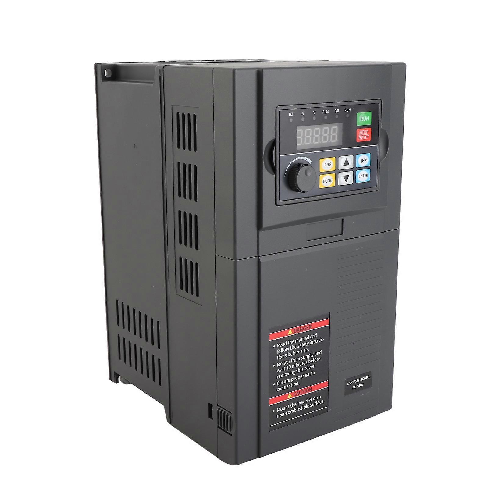 3 Phase 7.5kw 17A Variable Frequency Inverter - Intelligent, Flame Retardant, Impact Resistance