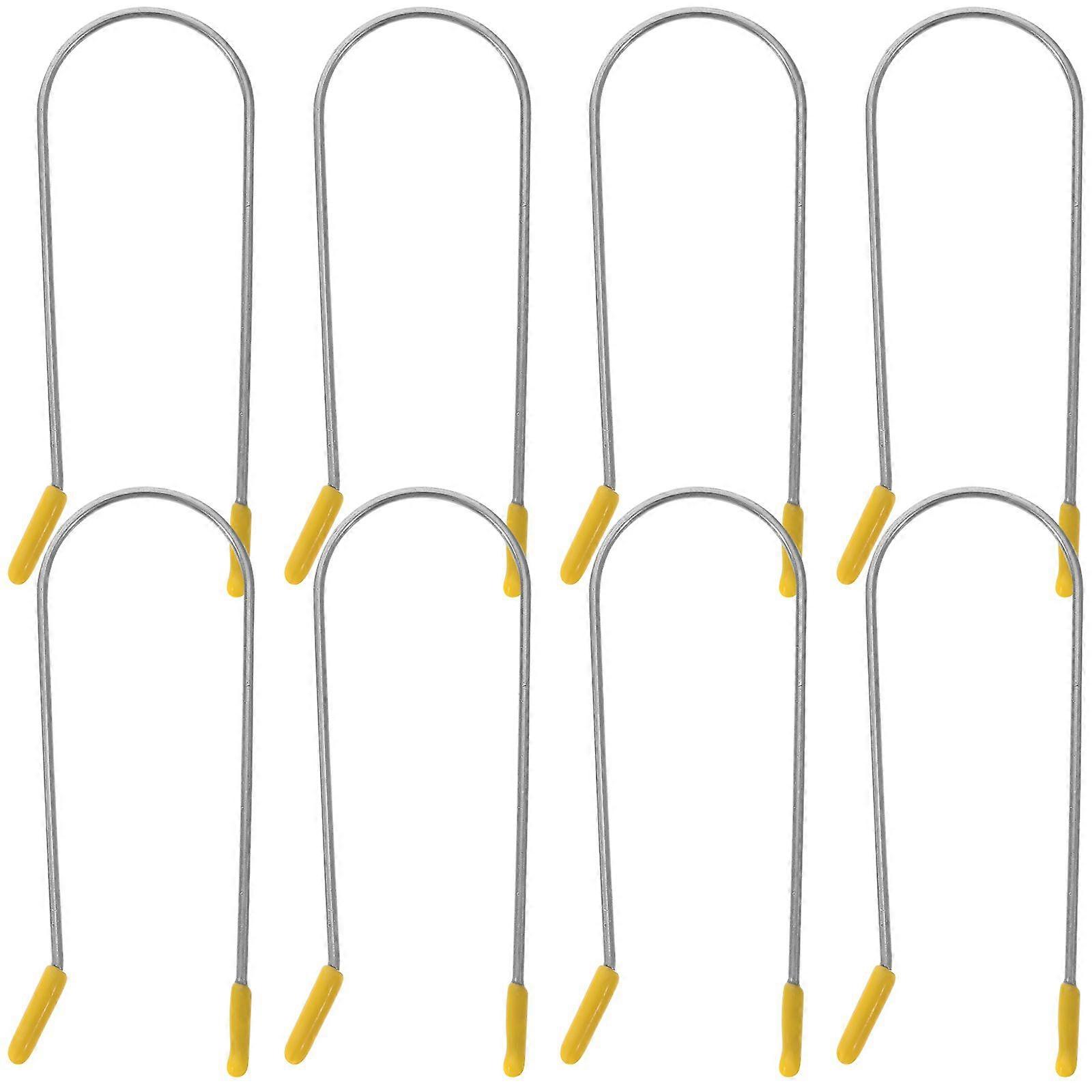 16pcs Hot Curler Clips Stainless Steel Hot Rollers Curlers Replacement Rollers Securing Pin