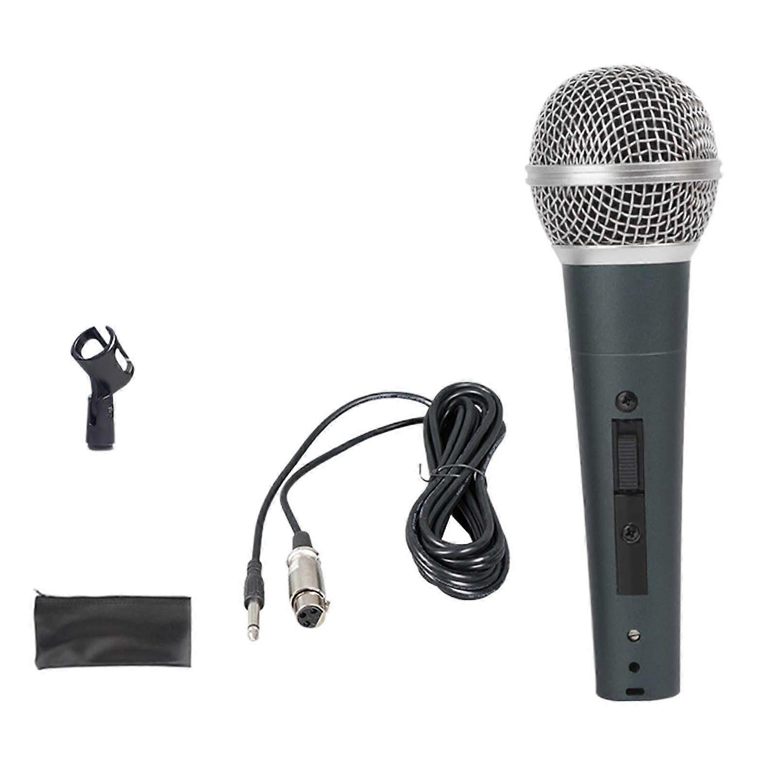 Wired Microphone Handheld Conference Home Long Range XLR Cable Portable Clear