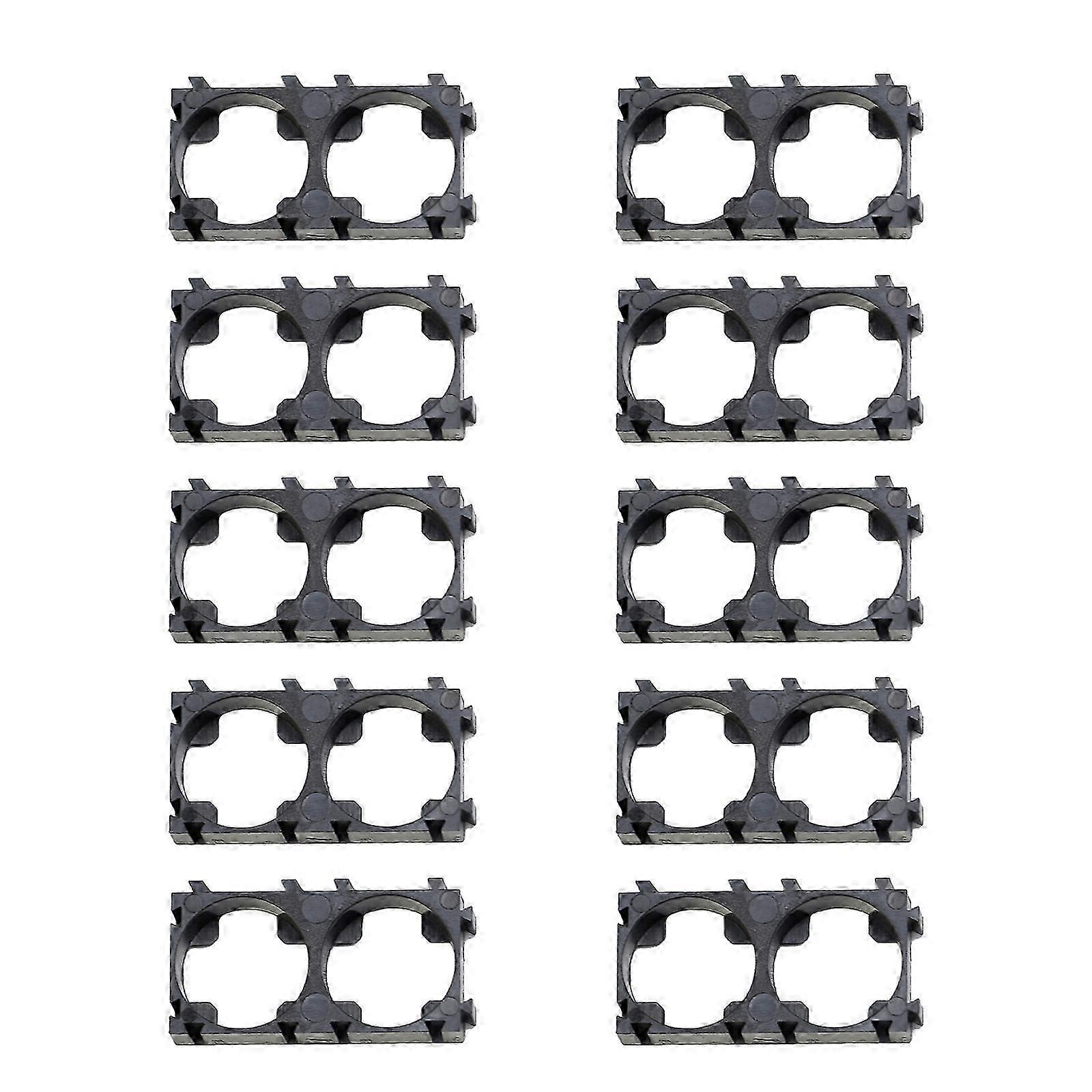 10 pc 21700 support de cellule de batterie espaceur de sécurité support rayonnant rack de stockage-yvan
