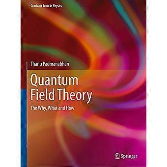 Quantum Field Theory The Why What and How