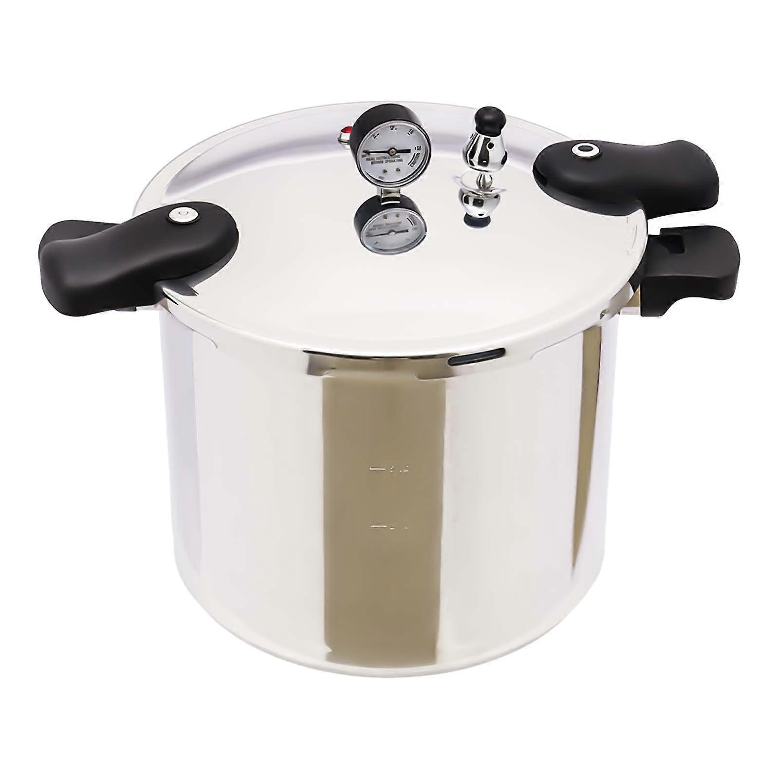 22L Pressure Cooker Thickened Explosion-proof Pressure Cooker Large Capacity for Most Stoves