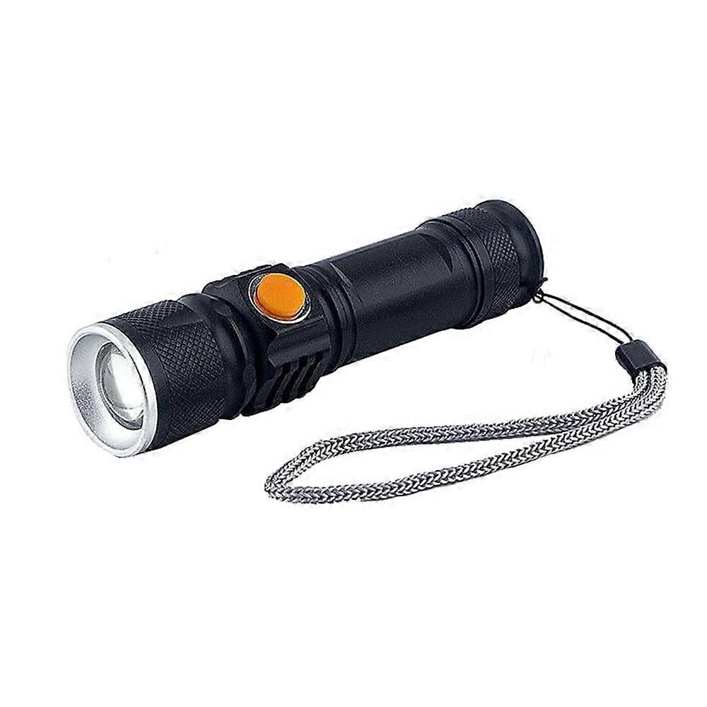 Rechargeable Mini Flashlight High Lumen Zoomable Adjustable for Outdoor Small