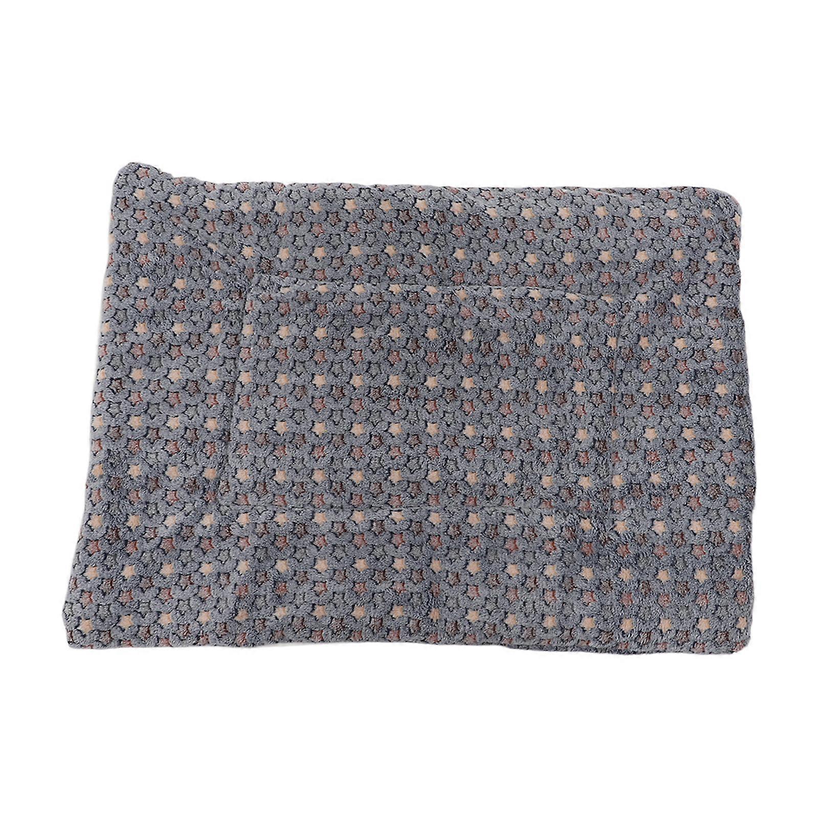 Pet Blanket Flannel Soft Warm Dog Cat Sleeping Mat Machine Washable for Sofa Car Travel 30x40 Inches