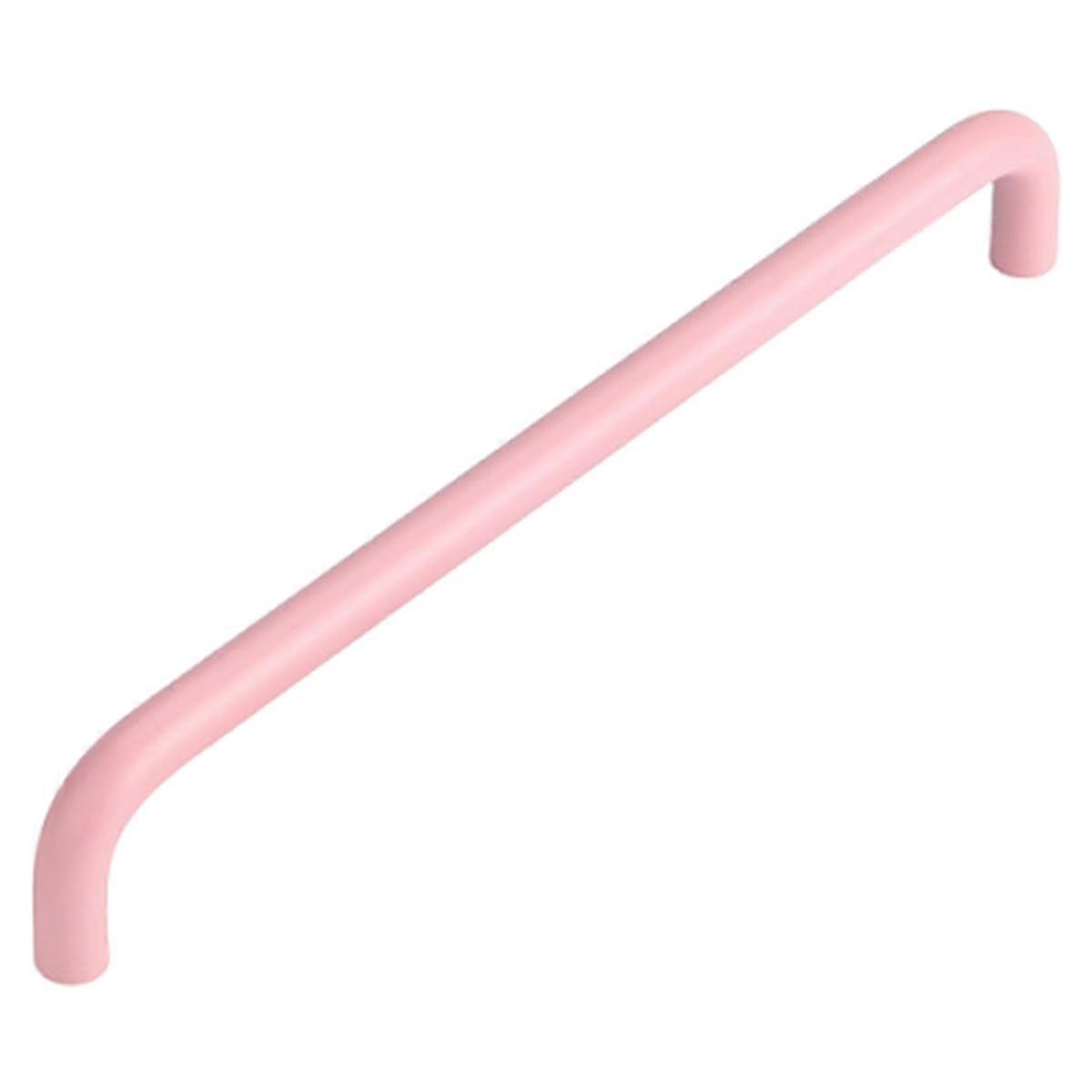 Simple Color Small Handle Cabinet Wardrobe Drawer Bookcase Handle Children's Room Pink