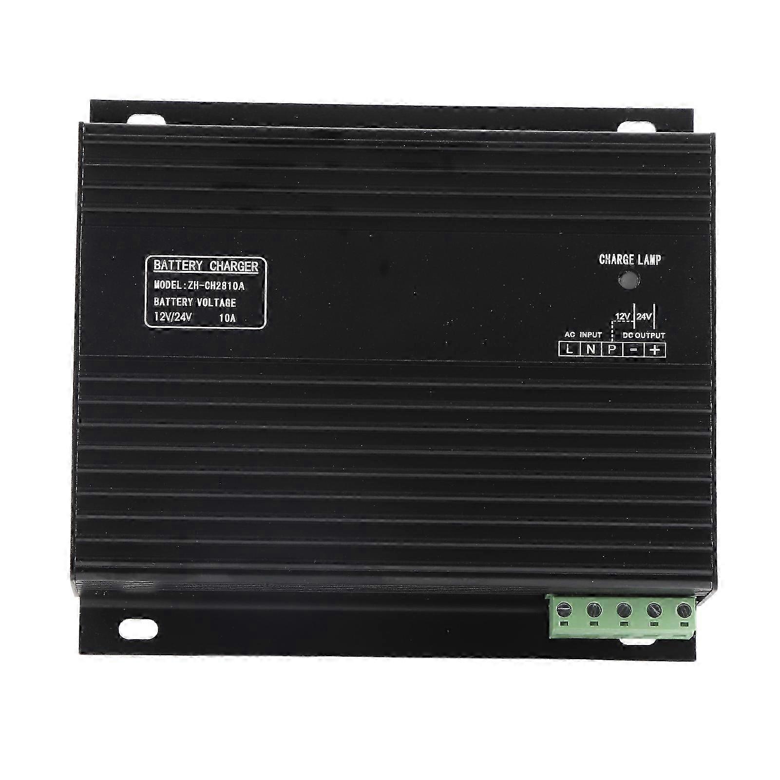 Generator batterilader universell overbelastningsbeskyttelse aluminiumslegering intelligent generatorlader 12V 24V ZH-CH2810A