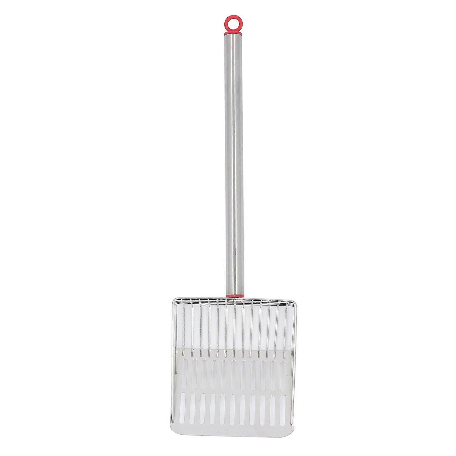 Cat Litter Scoop Long Handle Metal Removable Anti Splashing Fast Filtration Cat Litter Shovel Litter