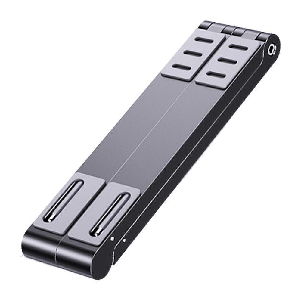 Self-Adhesive Portable Stand for Phones, Tablets, Laptops, Unparalleled Stability and Ventilated Cooling Notebook Mount, Wide Use in Office School
