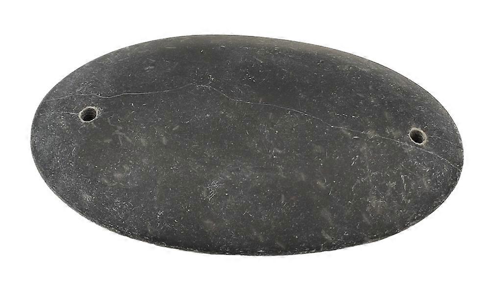 Massageverktyg Sten - Medium Sten Oval med Hål