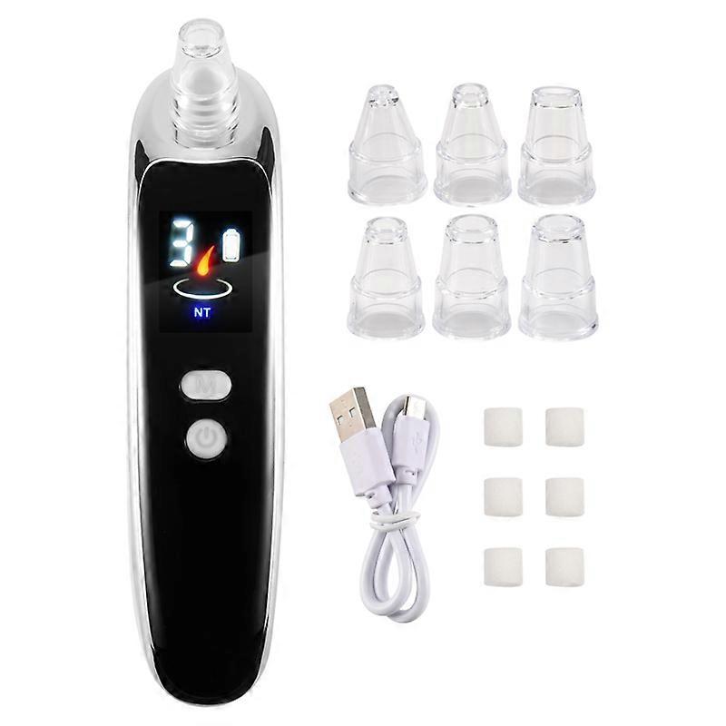 Face Nose Acne Black Dot Pimple Skin Care Tools Machine with 6 Head