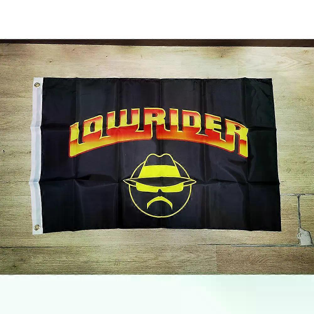 3X5FTS Lowrider bil flagga